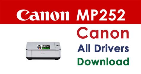 canon mp252 software download